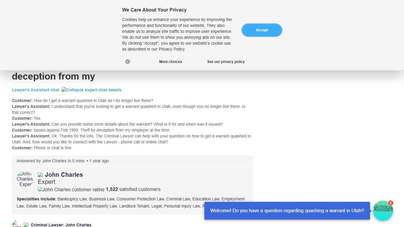 How to Get a Warrant Quashed in Utah After Moving